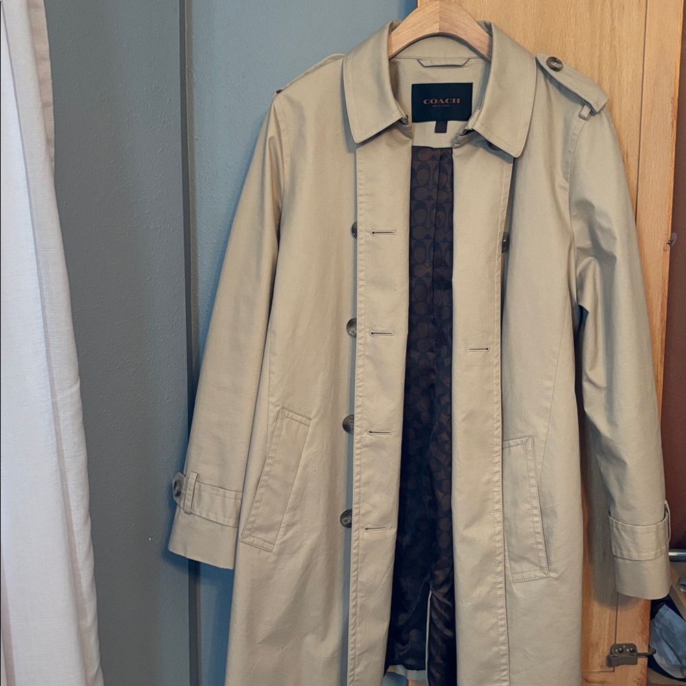 Coach trench coat
